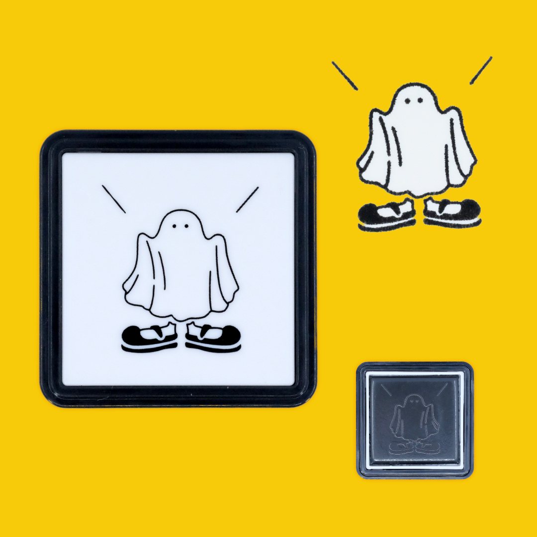 Wearing Shoes Ghost - Boo | GreenFlash | Stamp