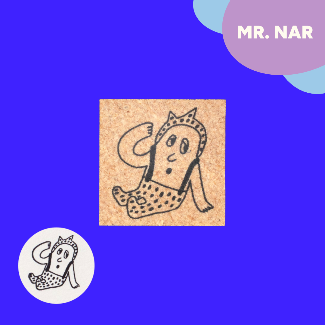 Mr. Nar | ANZ Riceball Island | Stamp