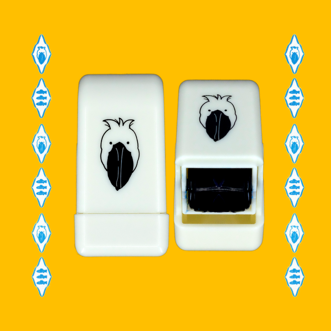 Shoebill | GreenFlash | Roll Stamp