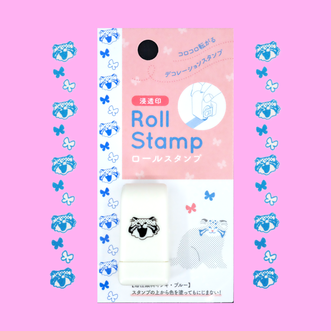 Manul Cat | GreenFlash | Roll Stamp