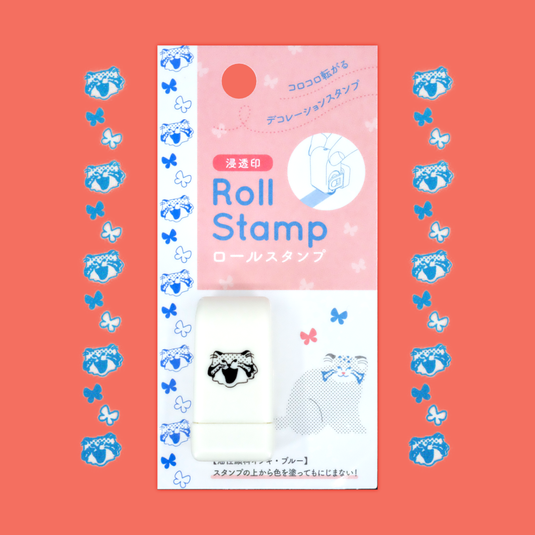 Manul Cat | GreenFlash | Roll Stamp