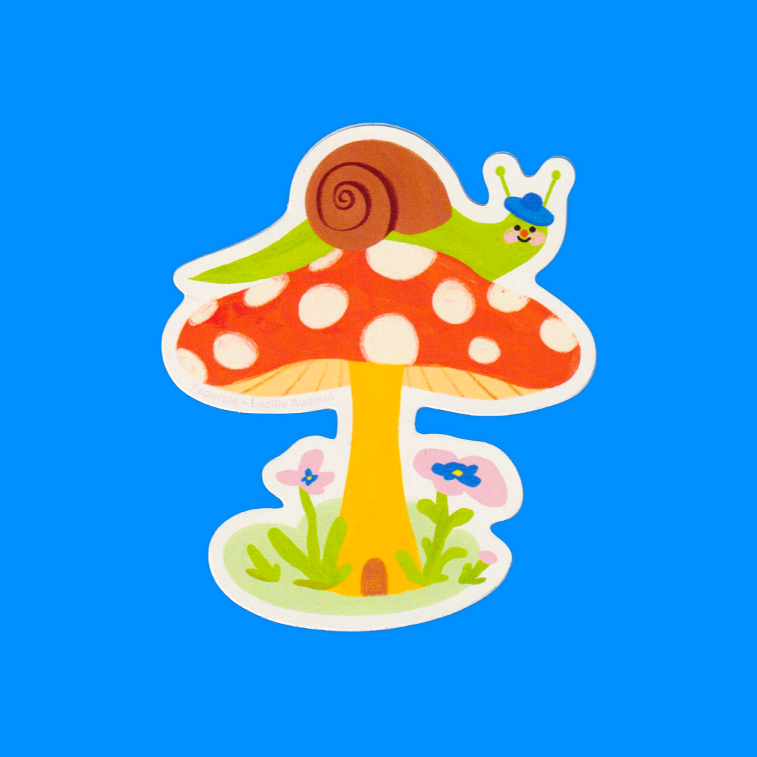 Snail | Lucille Audinet | Sticker