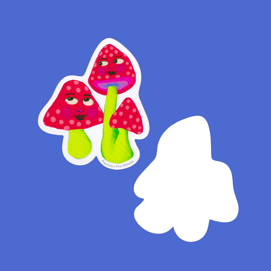 Mushroom | Char Bataille | Sticker