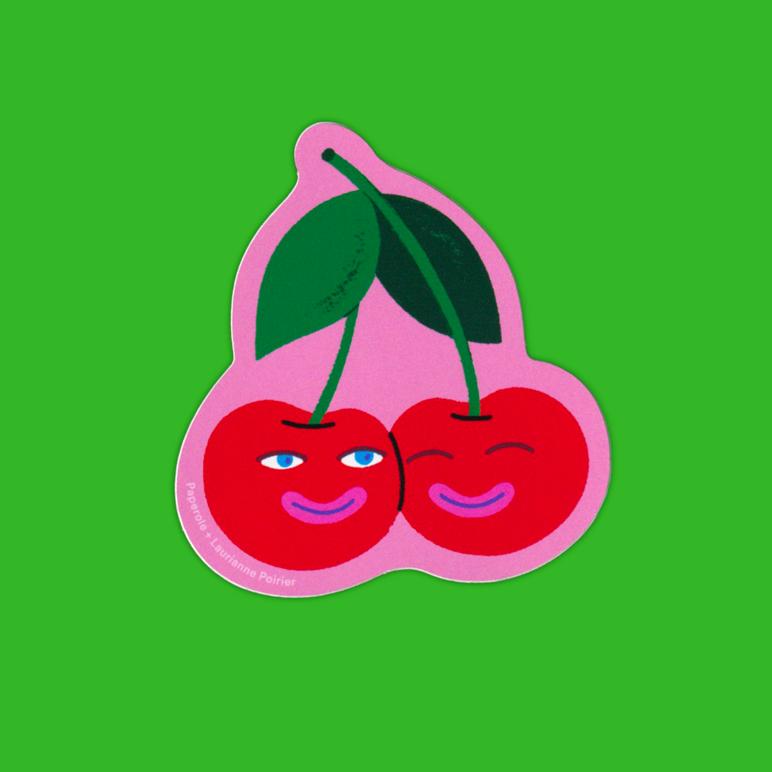 Cherries | Laurianne Poirier | Sticker