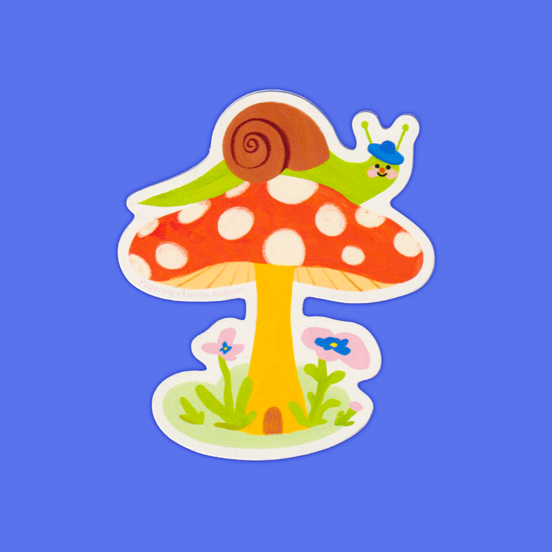 Snail | Lucille Audinet | Sticker