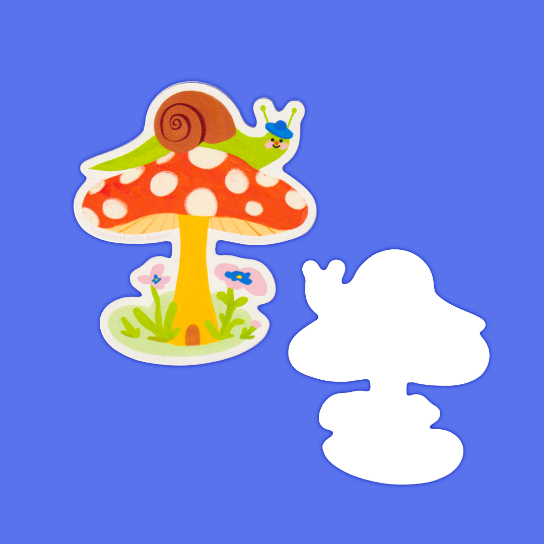 Snail | Lucille Audinet | Sticker