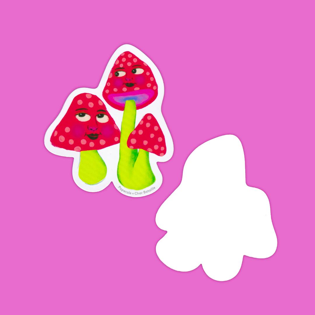 Mushroom | Char Bataille | Sticker