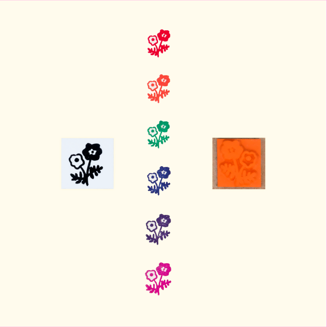 Flower | Yumi Kitagishi | Stamp