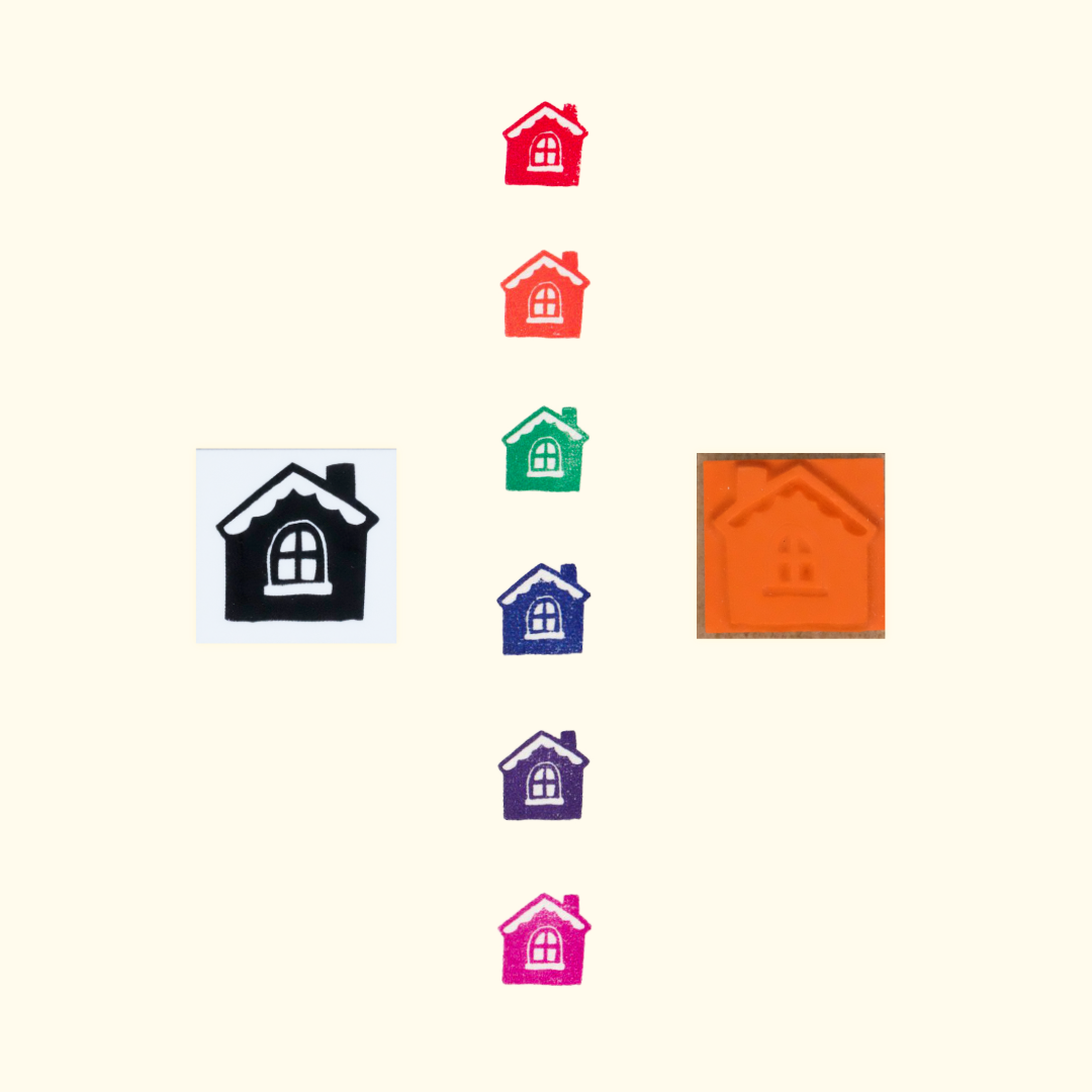 House | Yumi Kitagishi | Stamp