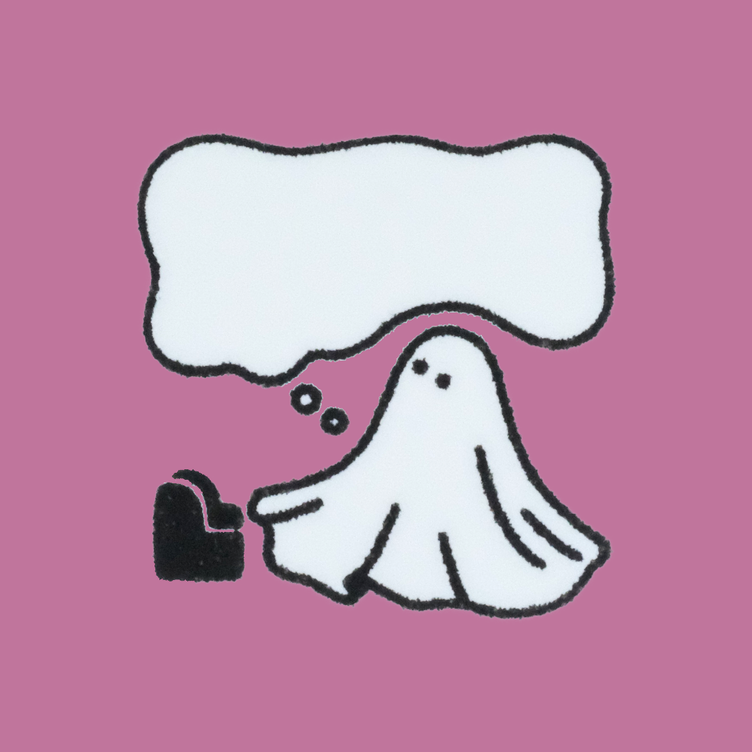 Wearing Shoes Ghost - Thought Bubble | GreenFlash | Stamp
