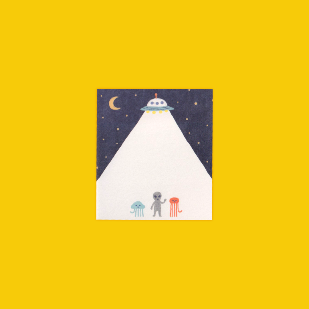 We Come in Peace | Furukawa Shiko | Sticky Notes