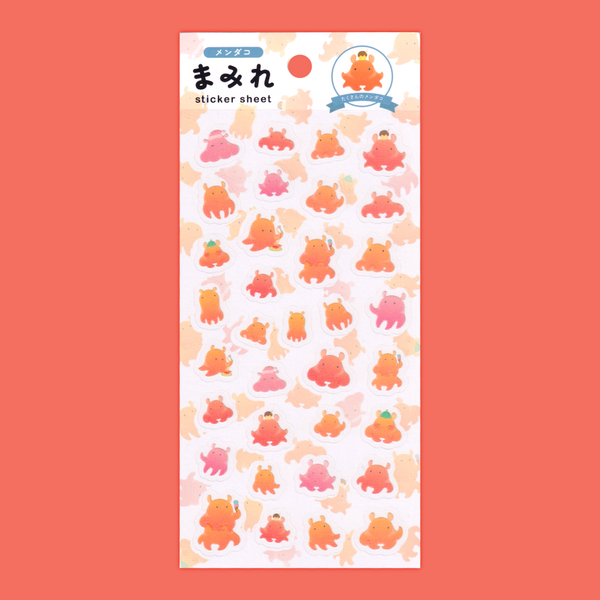 Vampire Squid | World Craft | Sticker Sheet
