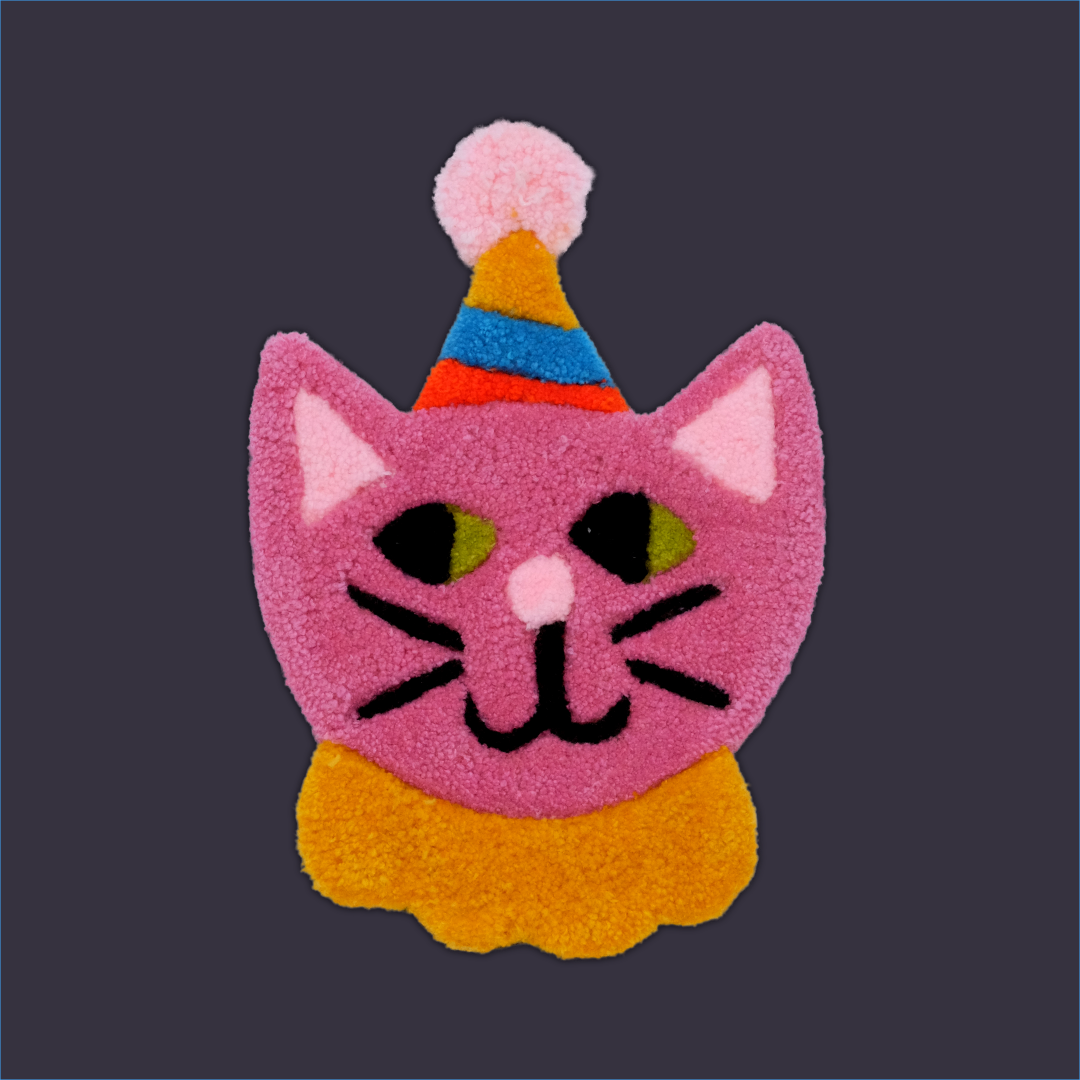 Clown Cat | Hi Cutie | Wall Rug