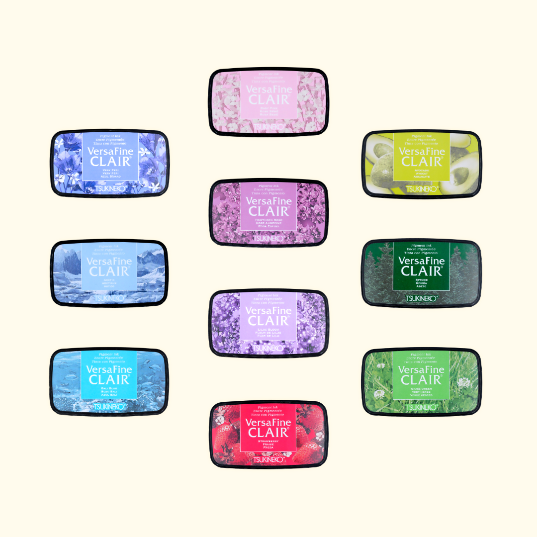Pigment Ink - 10 Color Options | VersaFine Clair | Ink Pad